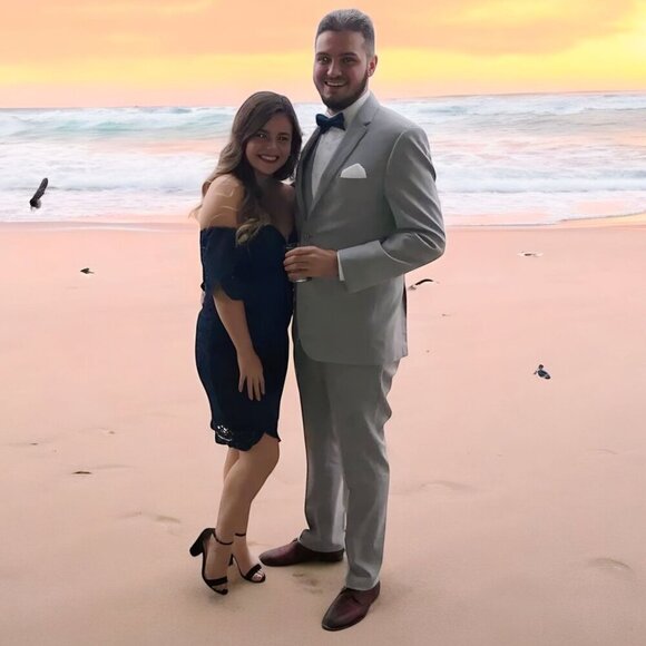 Lulus ✦ Bellissimo Teal Lace Dress ✦ Off-Shoulder Mermaidcore Formal Glam Sz S - Picture 9 of 10